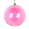Pink Matte Clear Ornament
