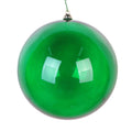 Green Clear Ball Ornament