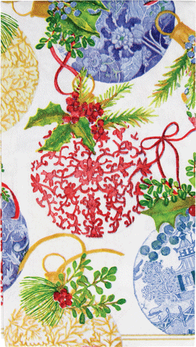 Porcelain Ornaments Guest Towel