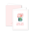 Peony Bunches Card
