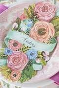 Spring Floral Table Accent