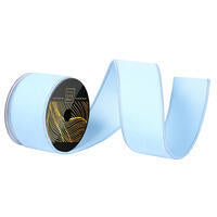 2.5"x10yds Velvet Dupion Wired Ribbon