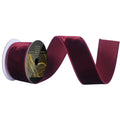 2.5"x10yds Velvet Dupion Wired Ribbon
