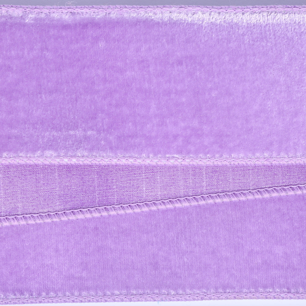 2.5"x10yds Velvet Dupion Wired Ribbon