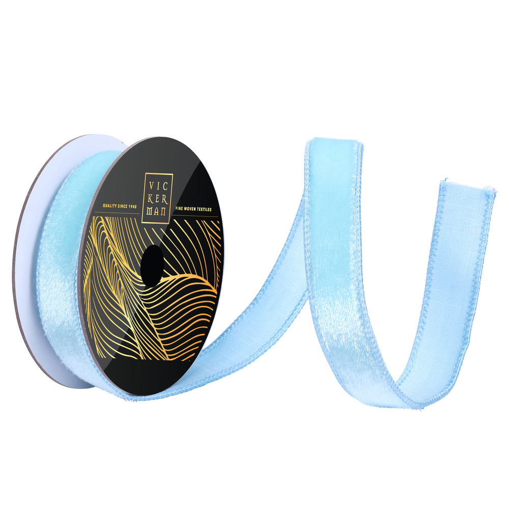 Velvet Luster Wired Ribbon