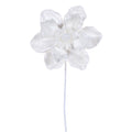 White Magnolia Pearl Flower Stem