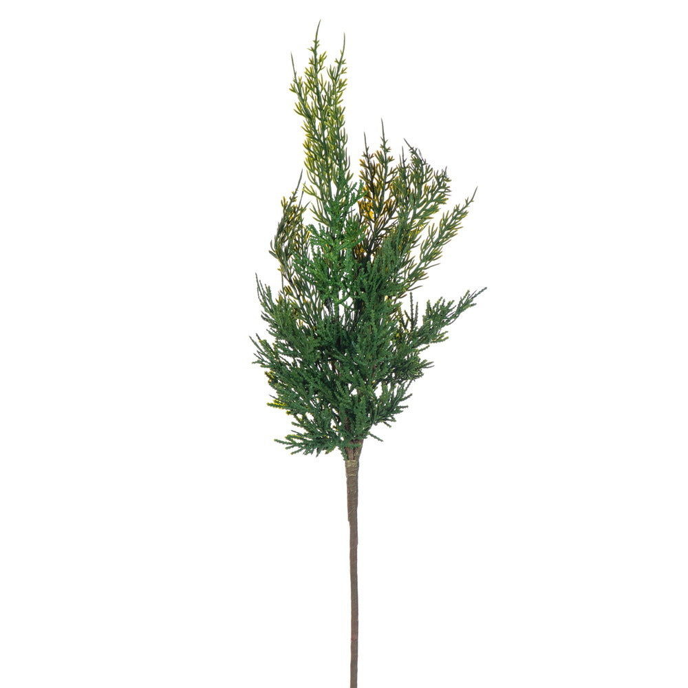 24" Green Juniper Spray