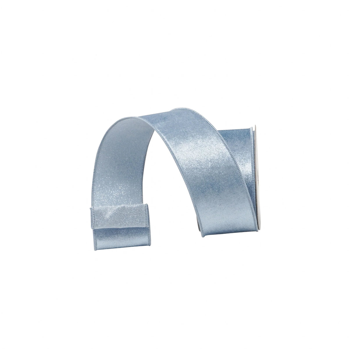 Plush Stardust Ribbon- Steel Blue