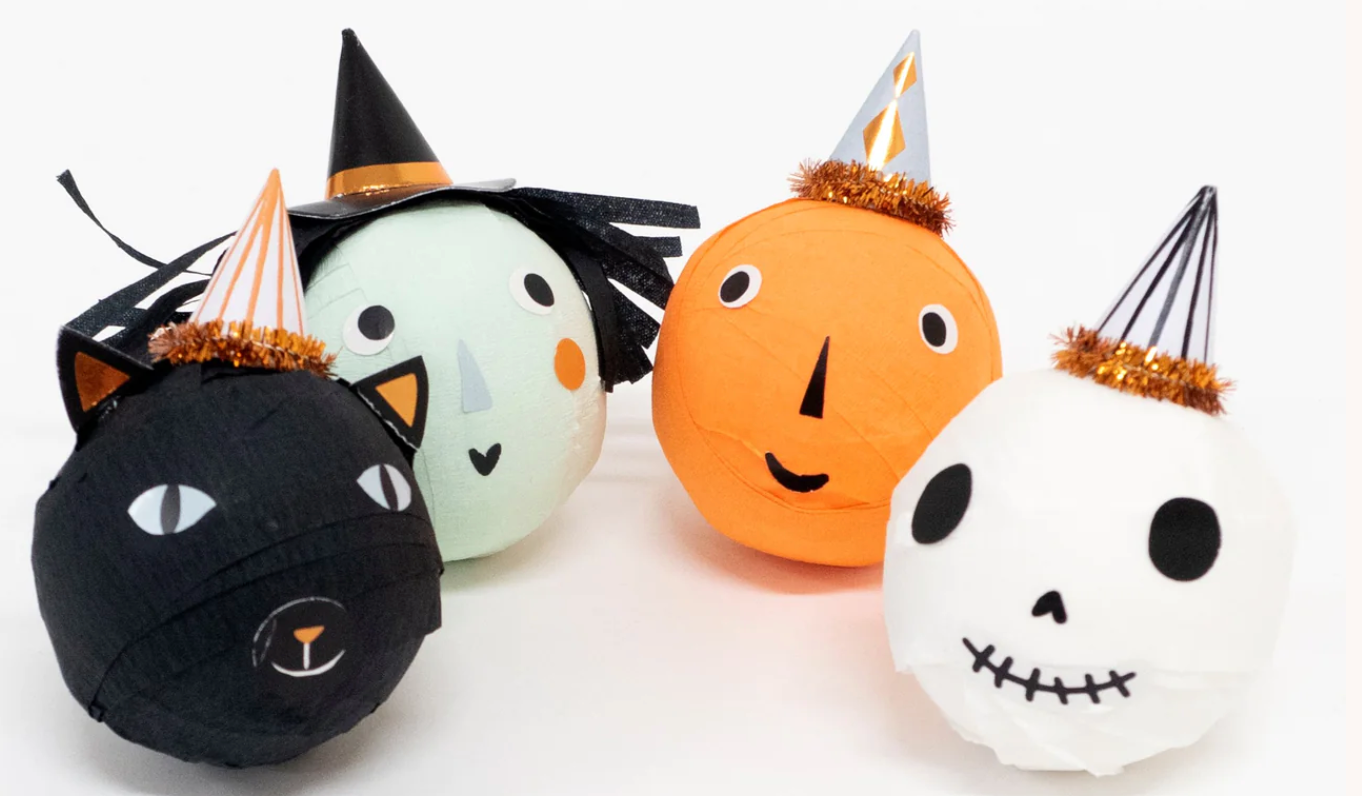 Vintage Halloween Surprise Balls