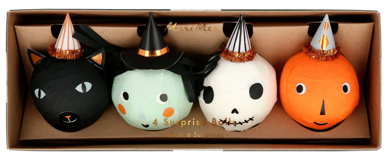 Vintage Halloween Surprise Balls
