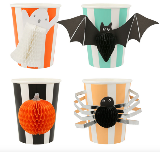 Halloween Honeycomb Cups