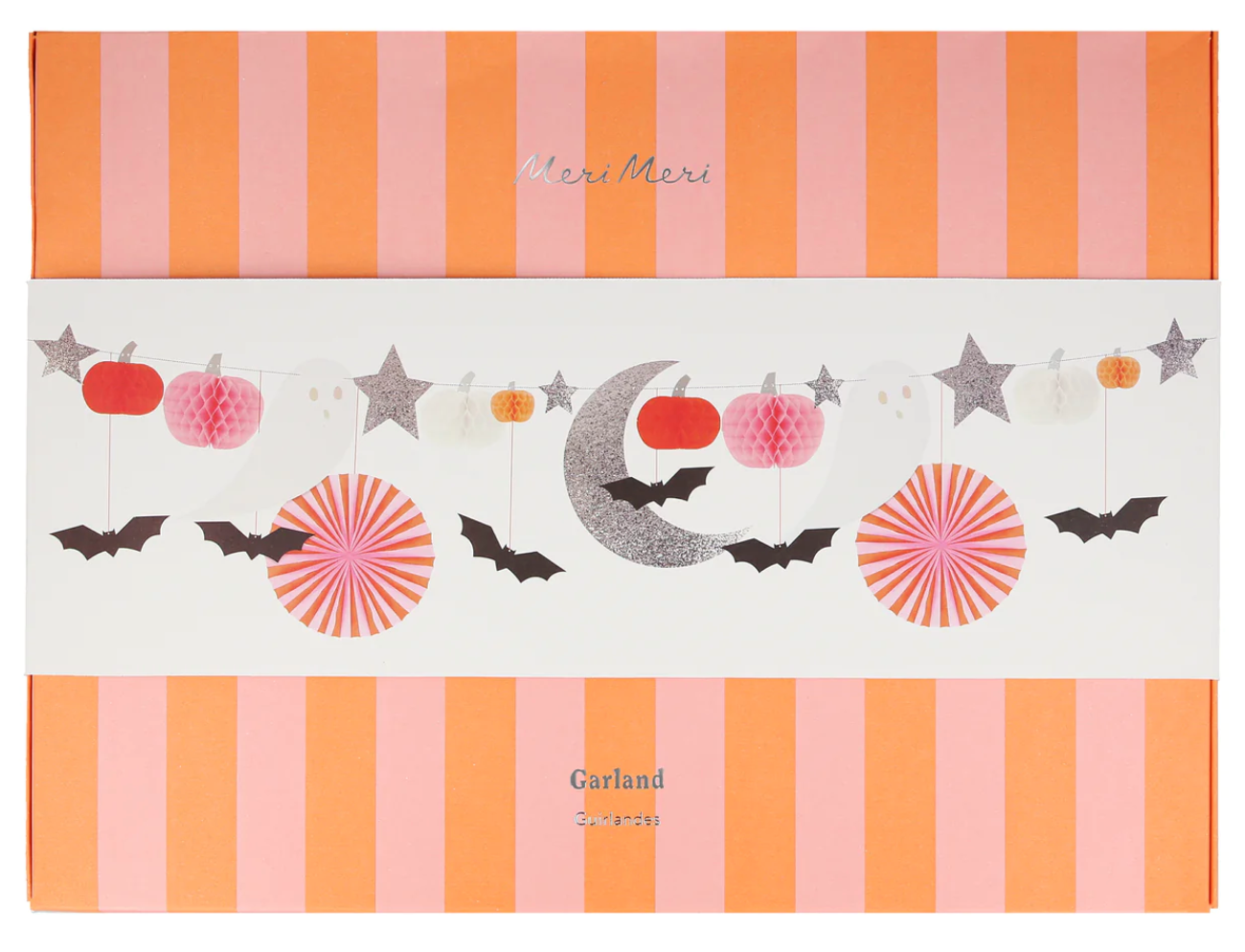 Pastel Honeycomb Halloween Garland