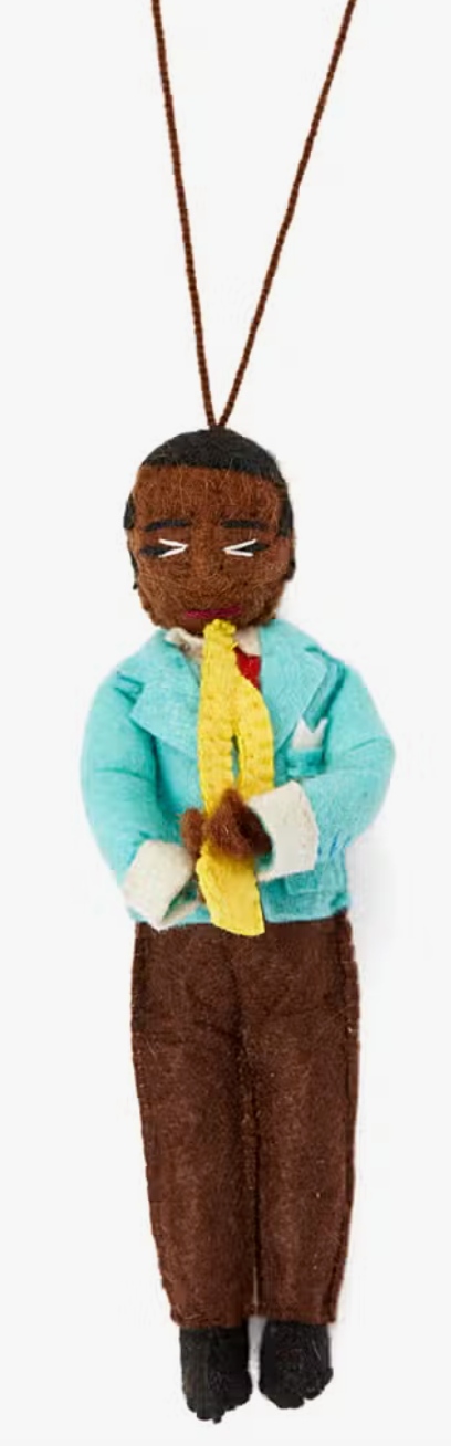 Louis Armstrong Ornament