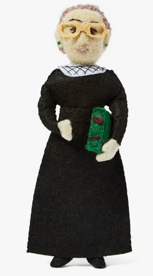 Ruth Bader Ginsburg Ornament