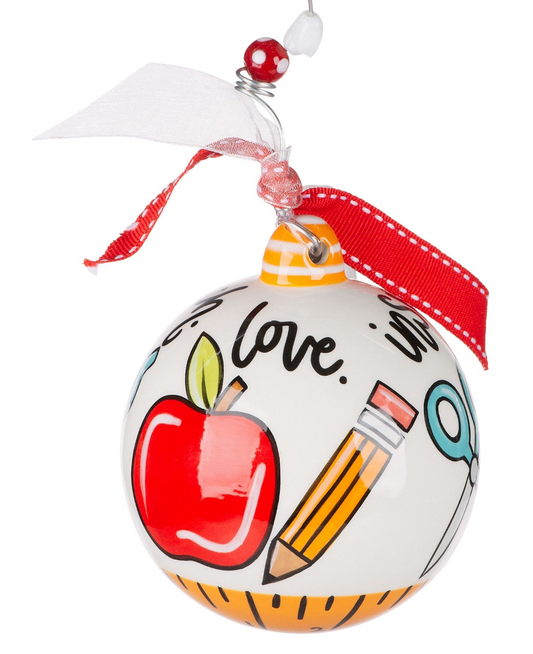 Teach Love Inspire Ornament