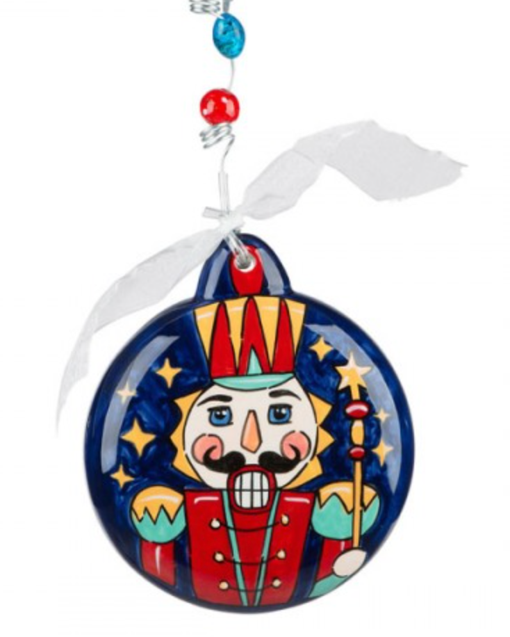 Nutcracker Blue Puff