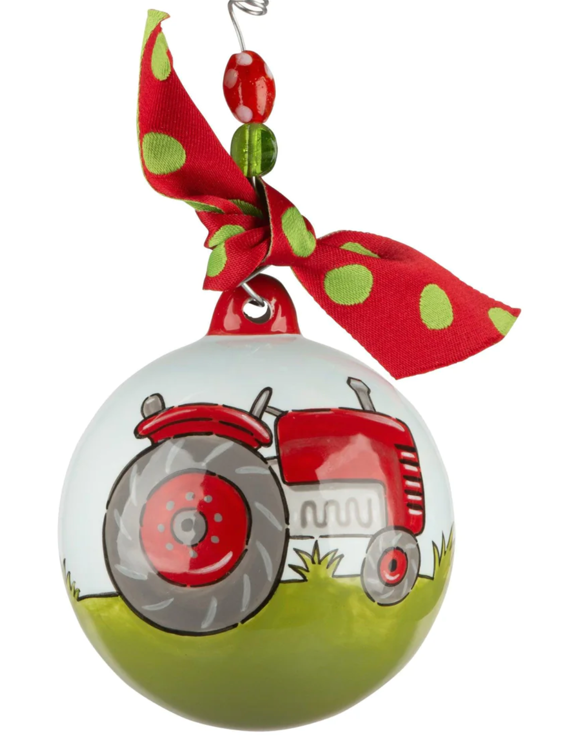 Red Tractor Ornament