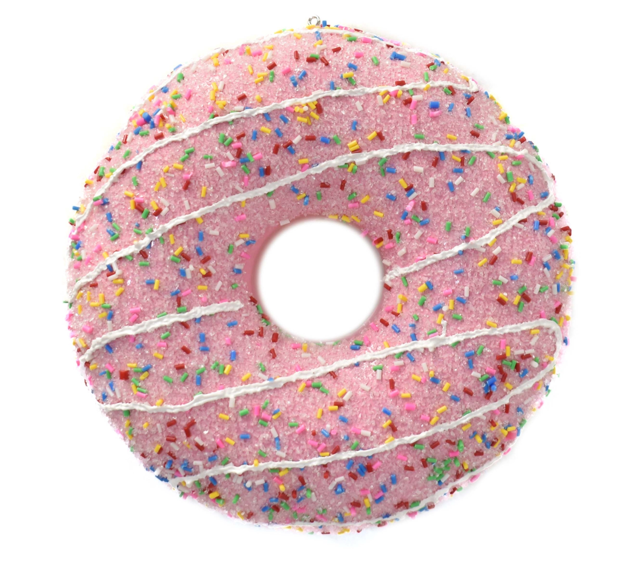 Sprinkle Covered Donut Ornament