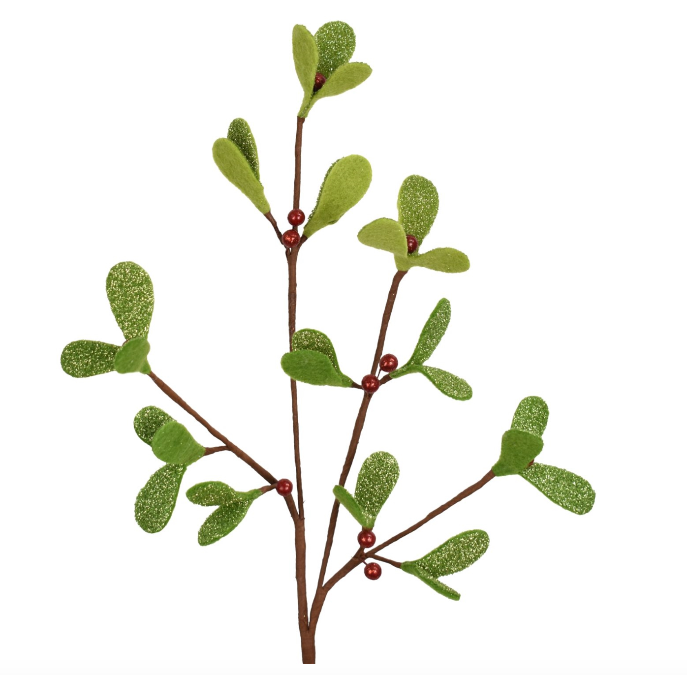 20" Felt Mistletoe Spray