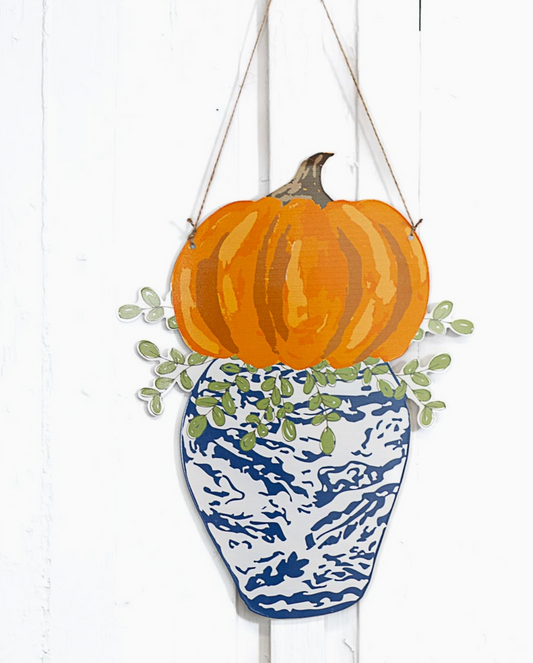 Grand Pumpkin Door Hanger