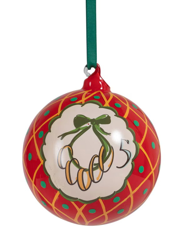 12 Days of Christmas Glass Ball Ornament