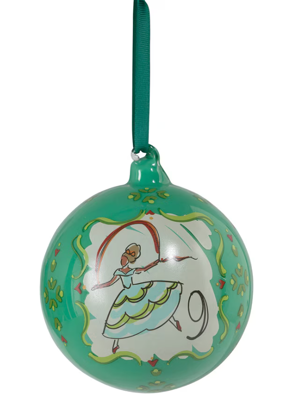 12 Days of Christmas Glass Ball Ornament