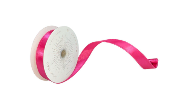 Hot Pink Satin Ribbon