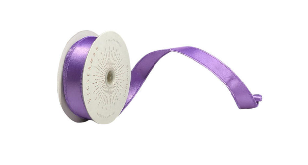 Lavender Satin Ribbon