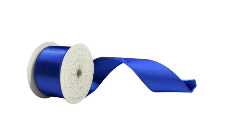 Blue Satin Ribbon