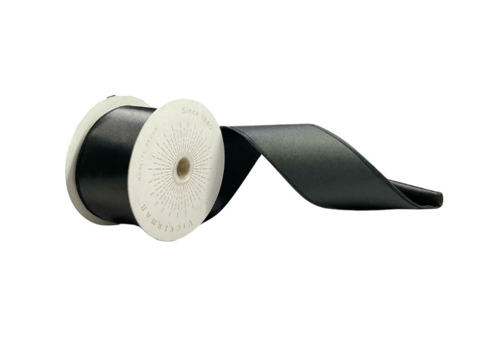 Black Satin Ribbon