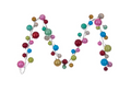 10' Multicolor Ball Branch Pearl Ball Garland