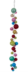 6'Multicolor Ball Branch Garland