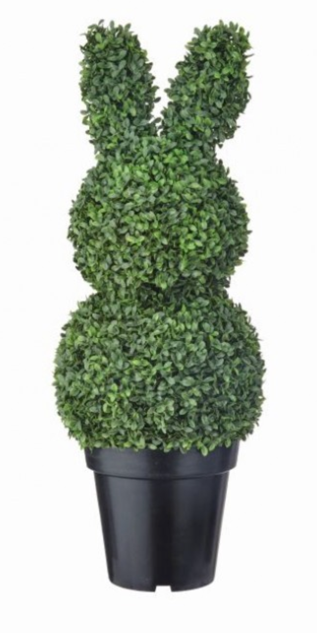 Boxwood Bunny Topiary