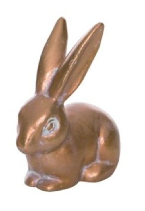 Mini Resin Bronze Bunnies