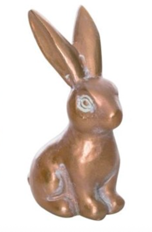 Mini Resin Bronze Bunnies