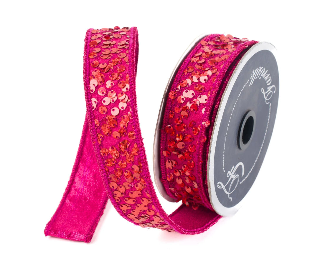 Sequin Flash Ribbon