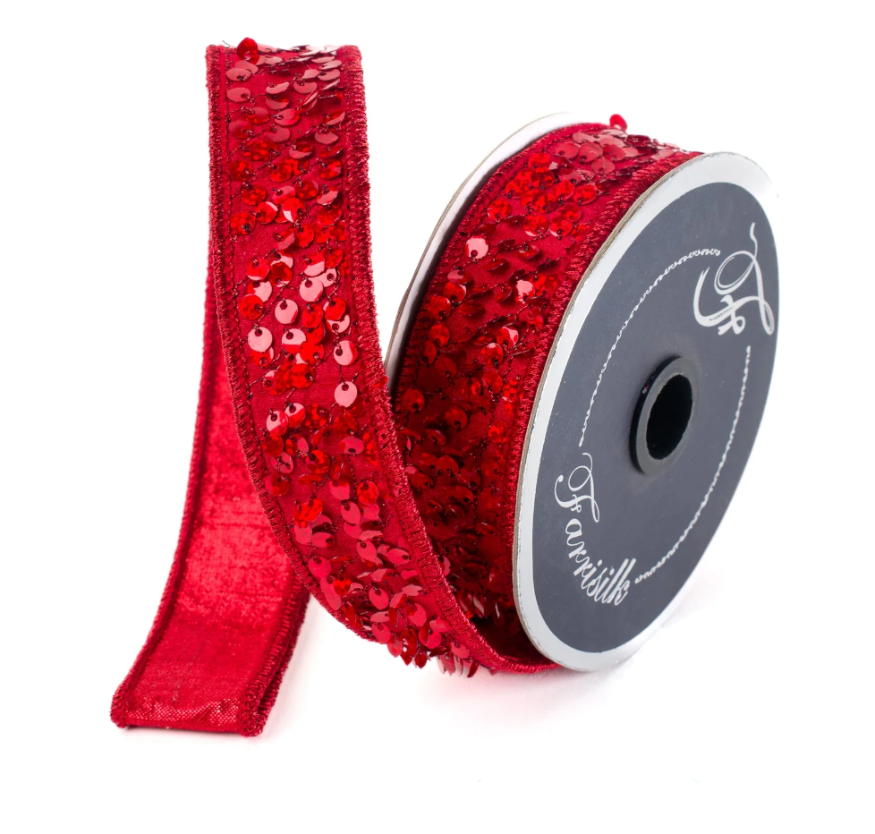 Sequin Flash Ribbon