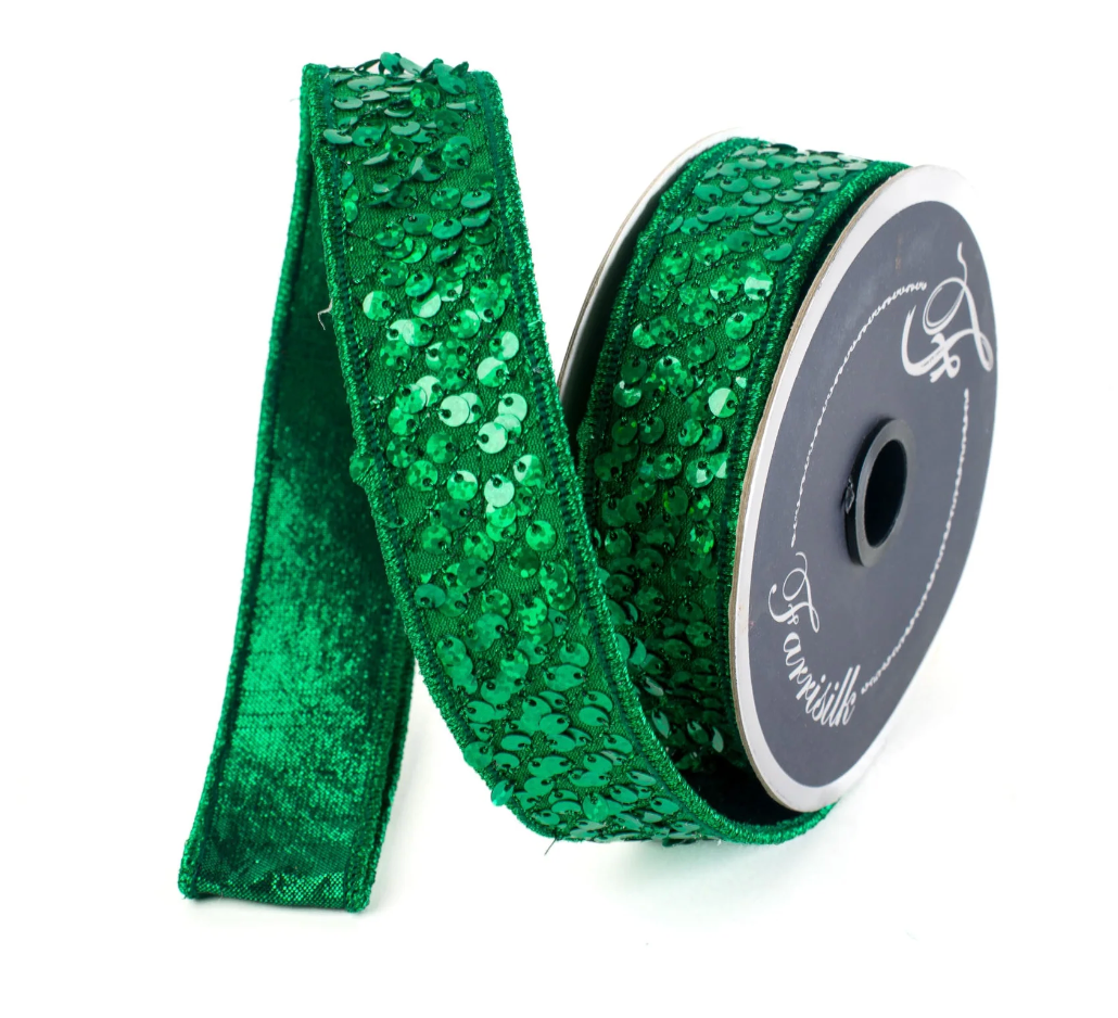 Sequin Flash Ribbon