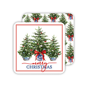 Merry Christmas  Holiday Trees Trio/Holiday Tree Pattern