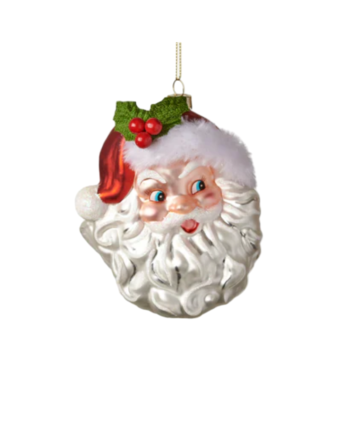 Sober/Tipsy Santa Ornament