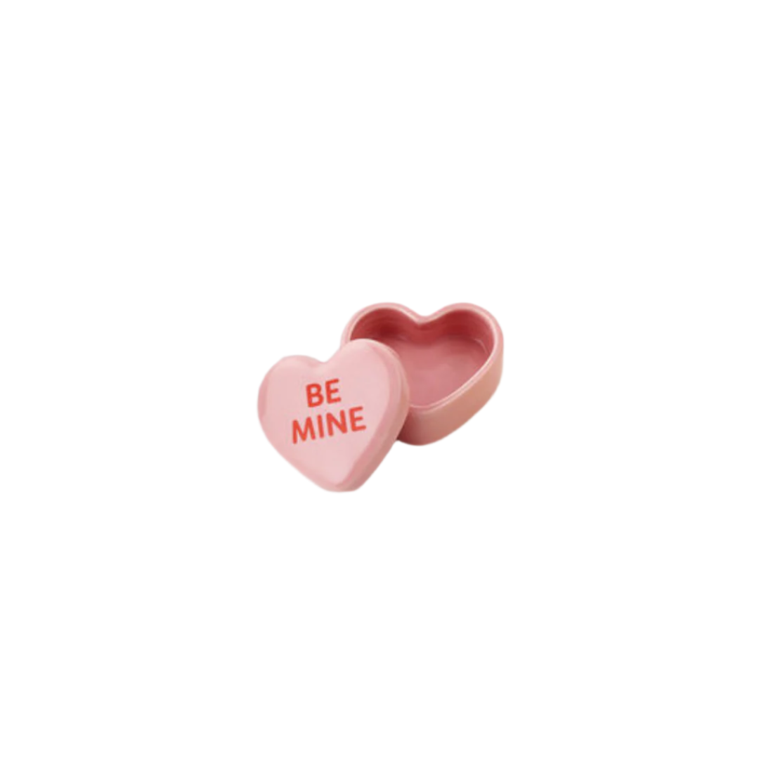 Conversation Heart Ring Box
