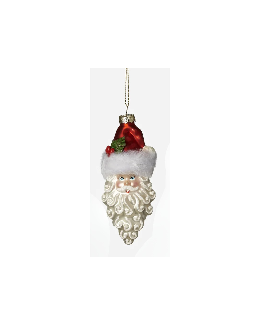 Santa Head Ornament