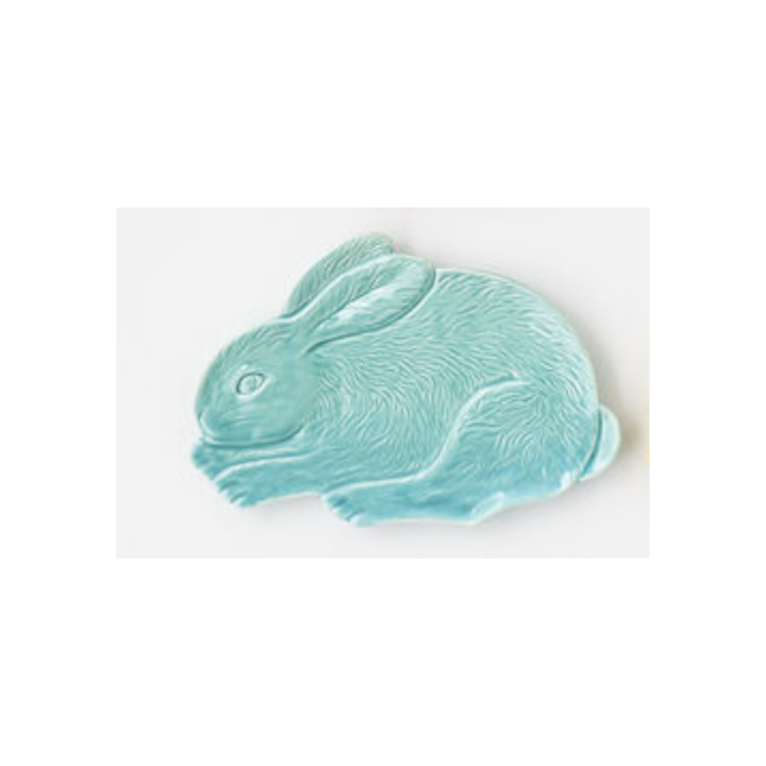 Embossed Bunny Plate
