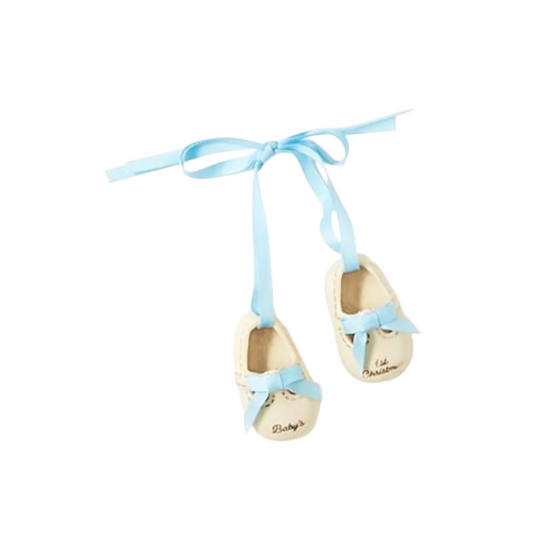 Pair of Baby Shoes- Baby’s First Christmas Ornament