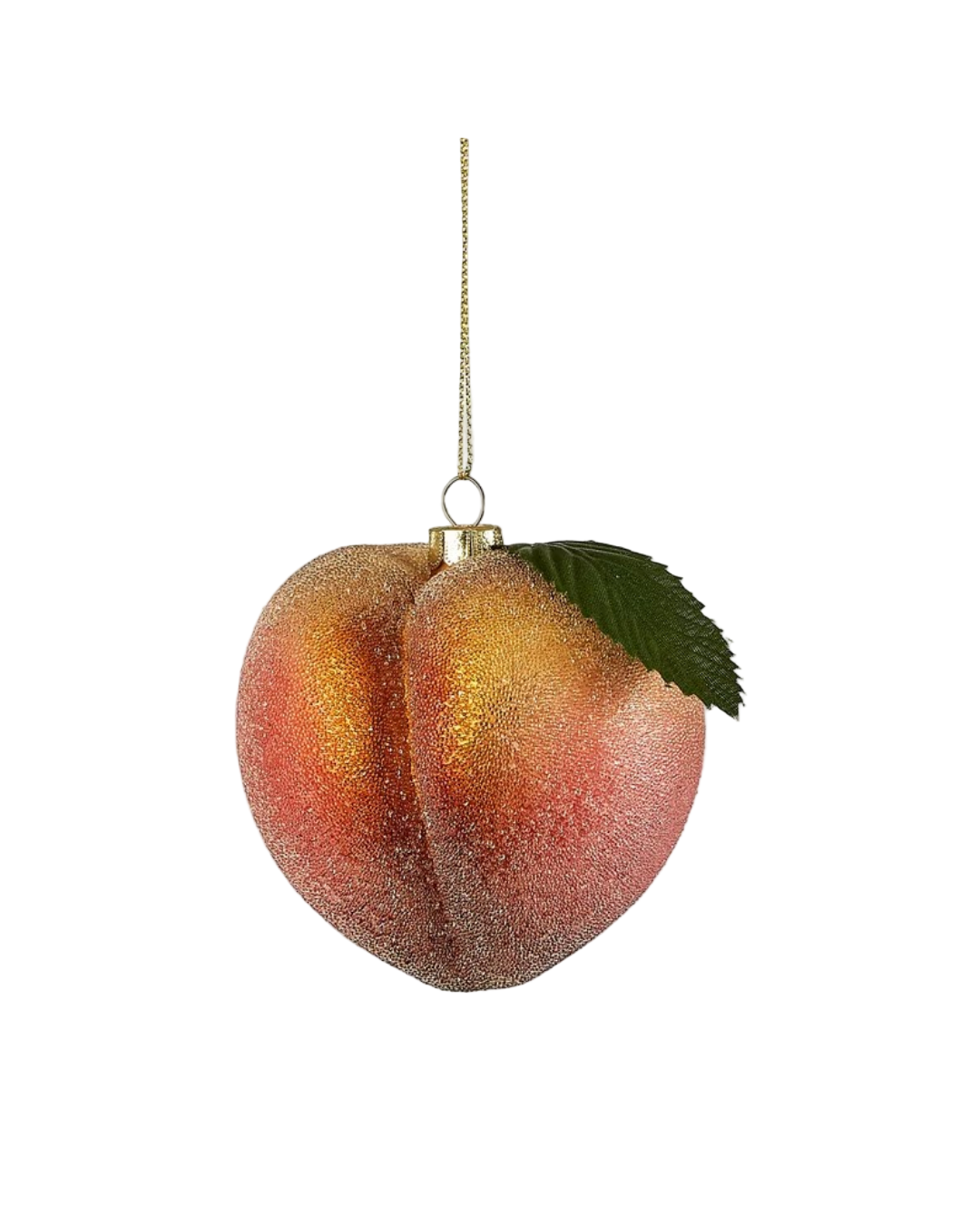 Beaded Fruit Ornament