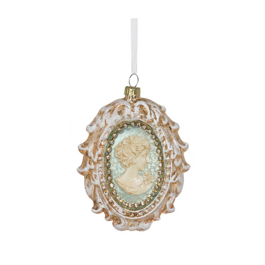 Framed Vameo Glass Ornament