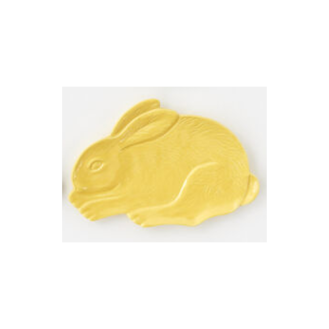 Embossed Bunny Plate