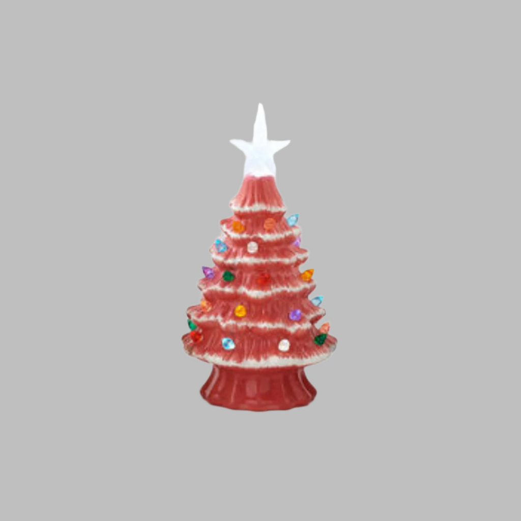 Lighted Christmas Tree with Timer- Small - Mistletoe Market