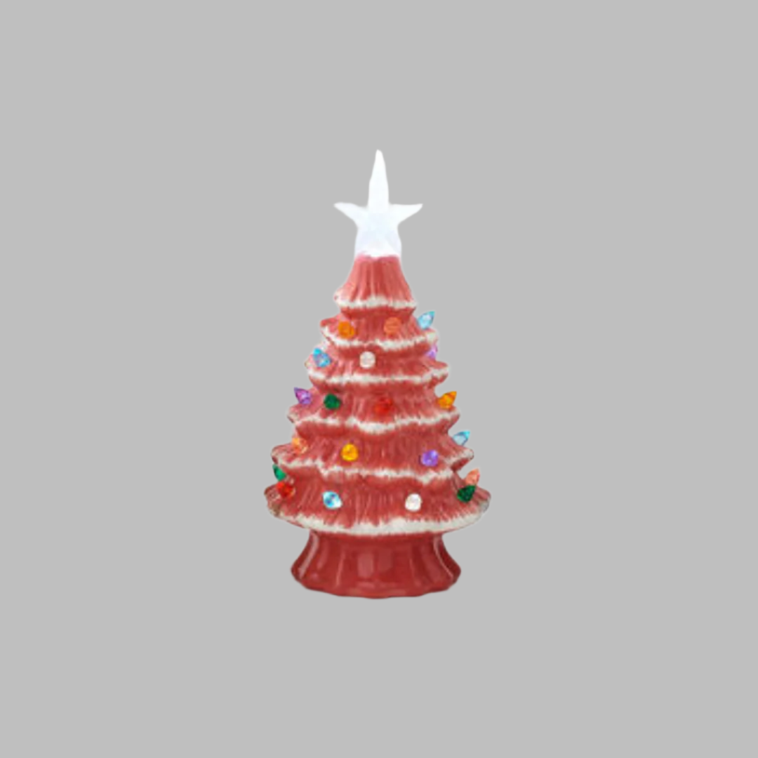 Lighted Christmas Tree with Timer- Small - Mistletoe Market