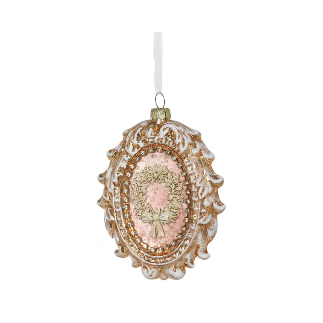 Framed Vameo Glass Ornament